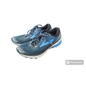 Brooks Ghost 10 Running Shoes Men's Size 11.5 Blue Black Athletic Sneakers